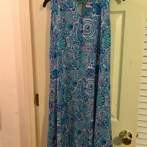 Simply Southern Teal, Pink & Blue Floral Top